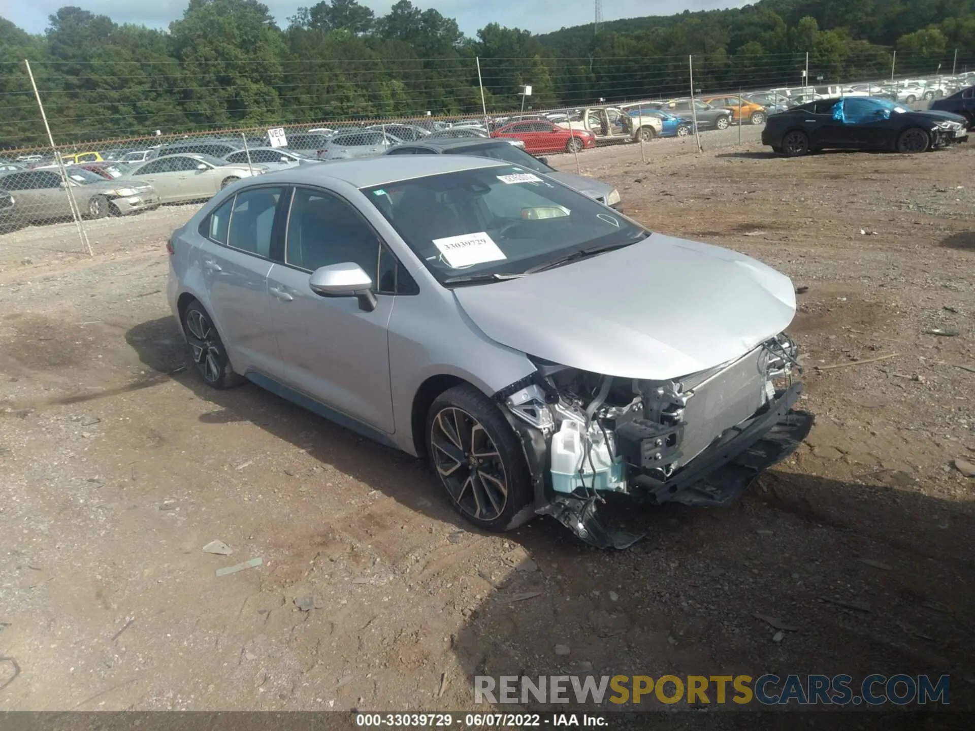 1 Фотография поврежденного автомобиля 5YFS4MCE8NP102512 TOYOTA COROLLA 2022