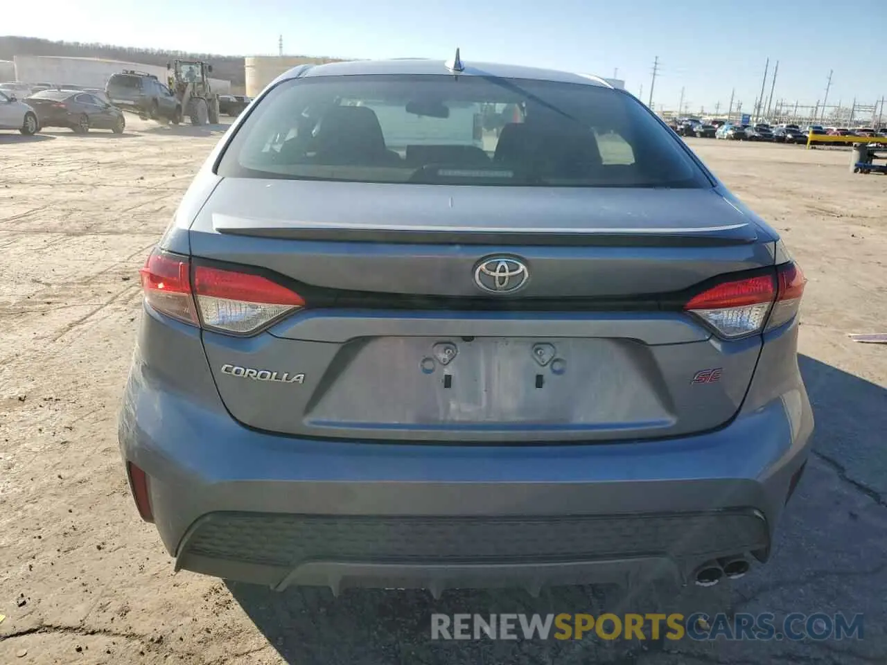 6 Photograph of a damaged car 5YFS4MCE8NP104356 TOYOTA COROLLA 2022