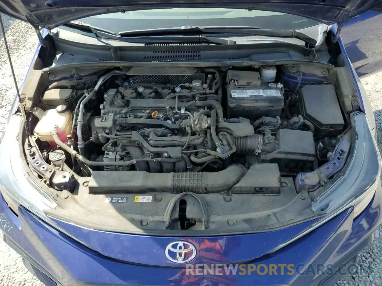 11 Photograph of a damaged car 5YFS4MCE8NP106186 TOYOTA COROLLA 2022