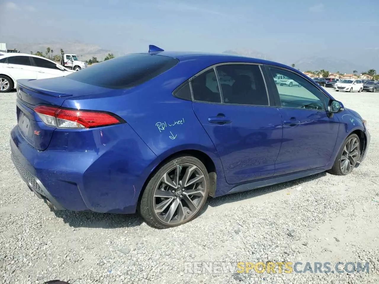 3 Photograph of a damaged car 5YFS4MCE8NP106186 TOYOTA COROLLA 2022