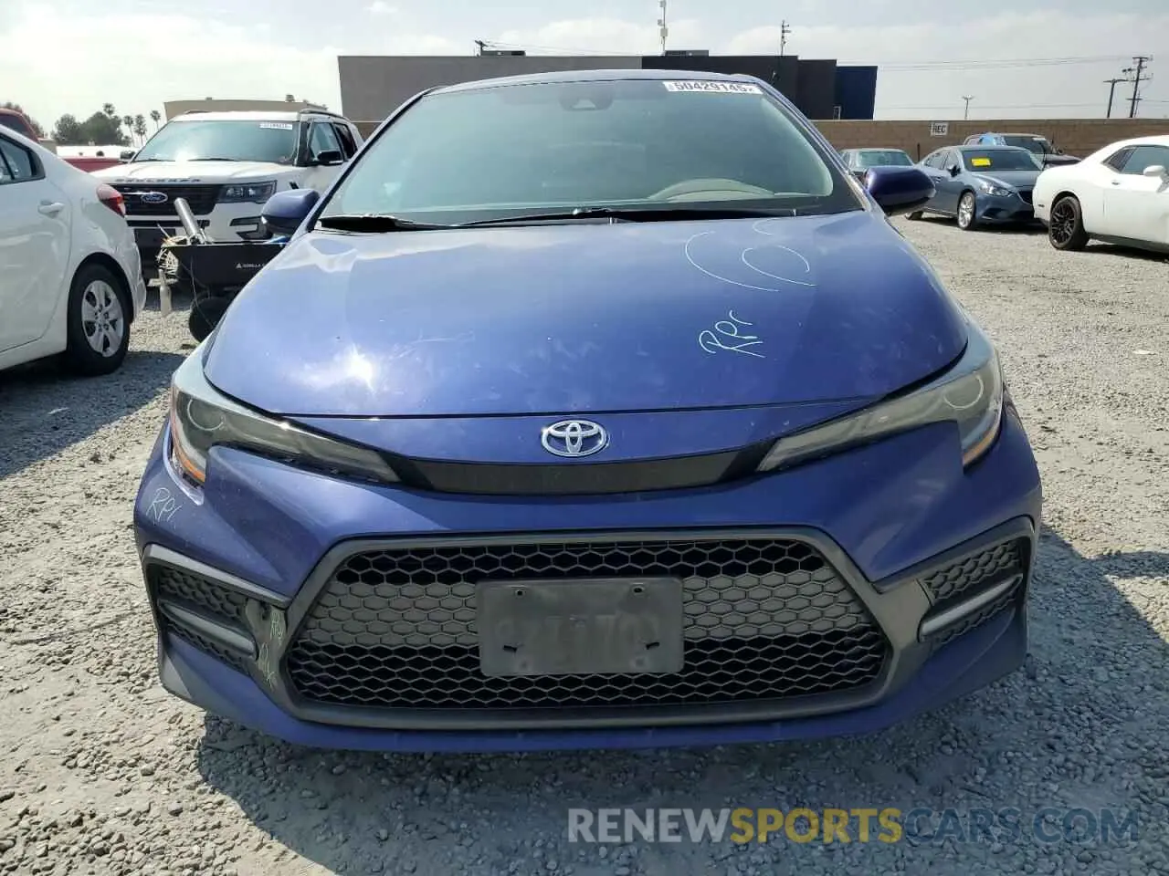 5 Photograph of a damaged car 5YFS4MCE8NP106186 TOYOTA COROLLA 2022