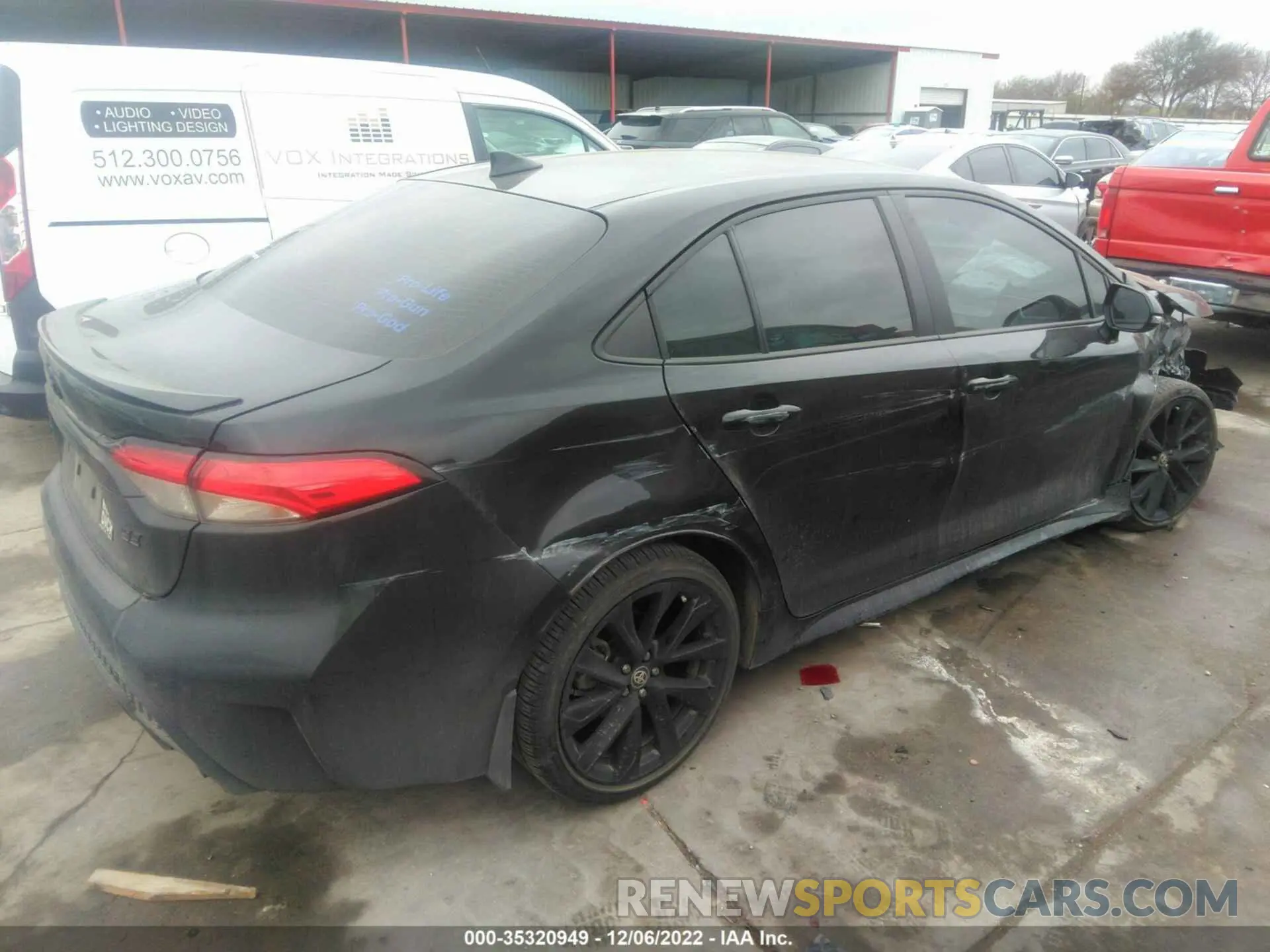 4 Фотография поврежденного автомобиля 5YFS4MCE8NP107192 TOYOTA COROLLA 2022