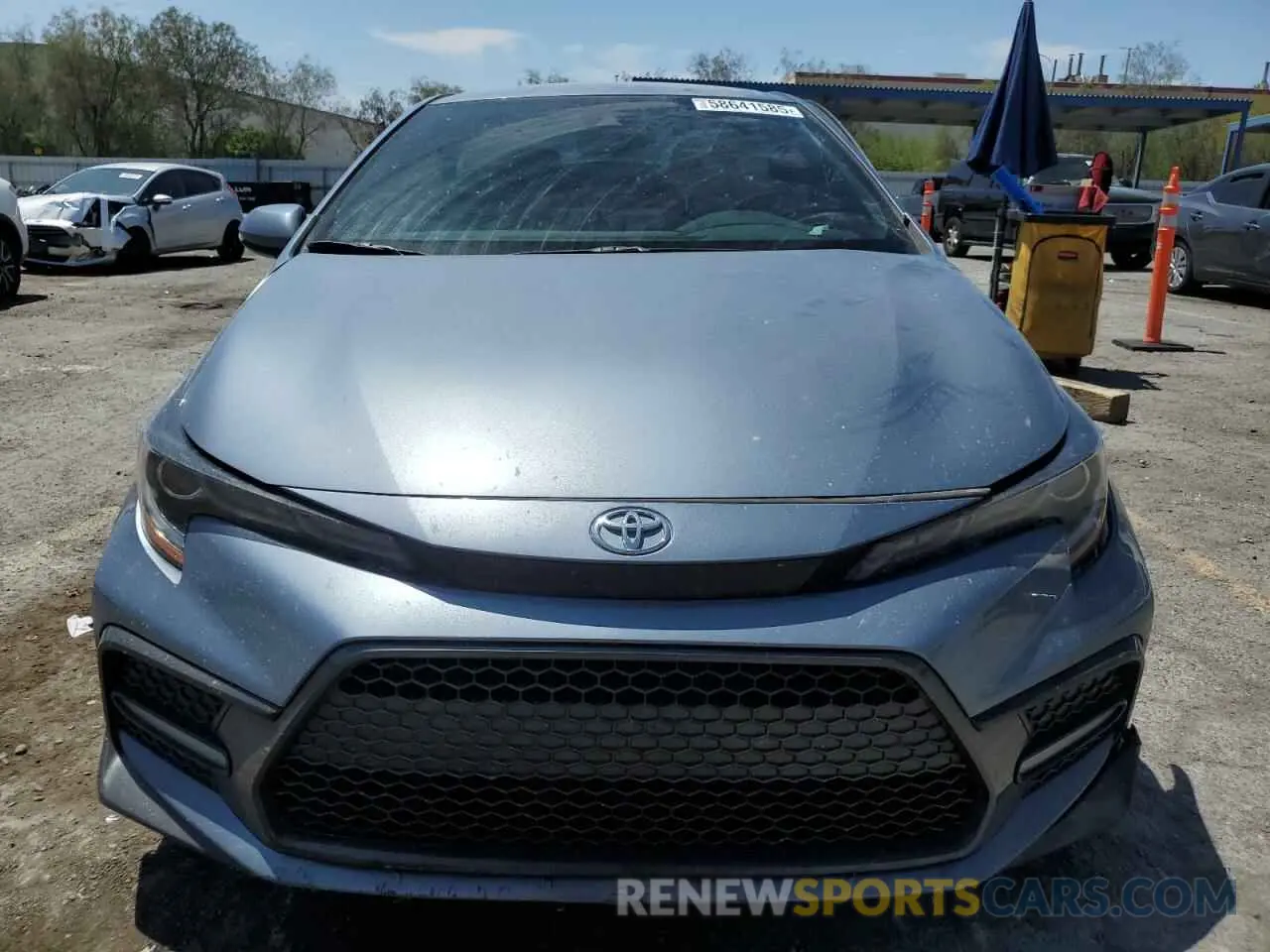 5 Photograph of a damaged car 5YFS4MCE8NP111369 TOYOTA COROLLA 2022