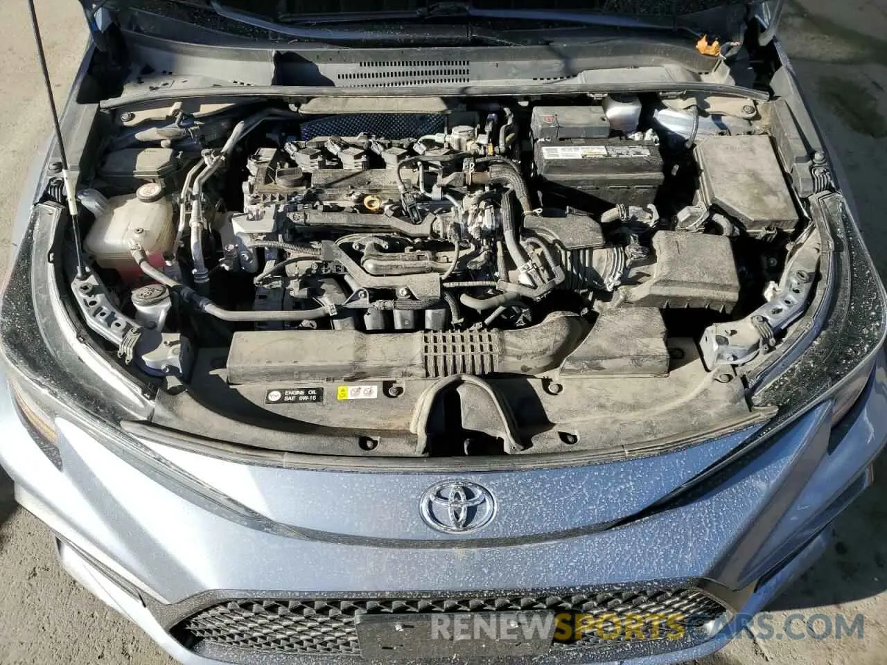 11 Photograph of a damaged car 5YFS4MCE8NP112585 TOYOTA COROLLA 2022