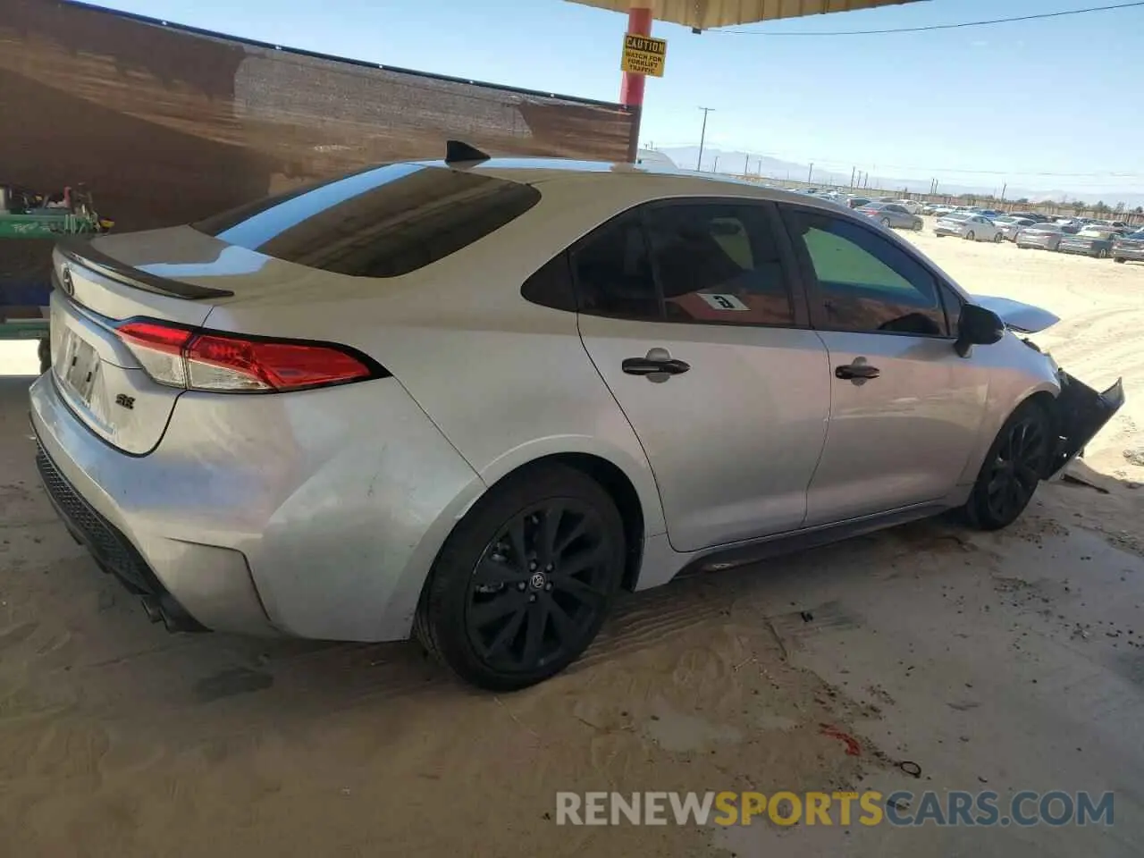 3 Photograph of a damaged car 5YFS4MCE8NP113607 TOYOTA COROLLA 2022