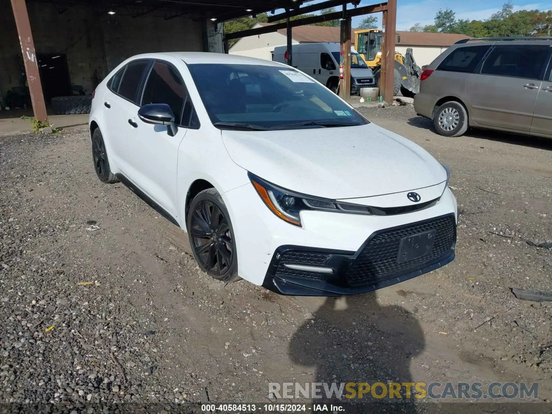 1 Photograph of a damaged car 5YFS4MCE8NP118905 TOYOTA COROLLA 2022