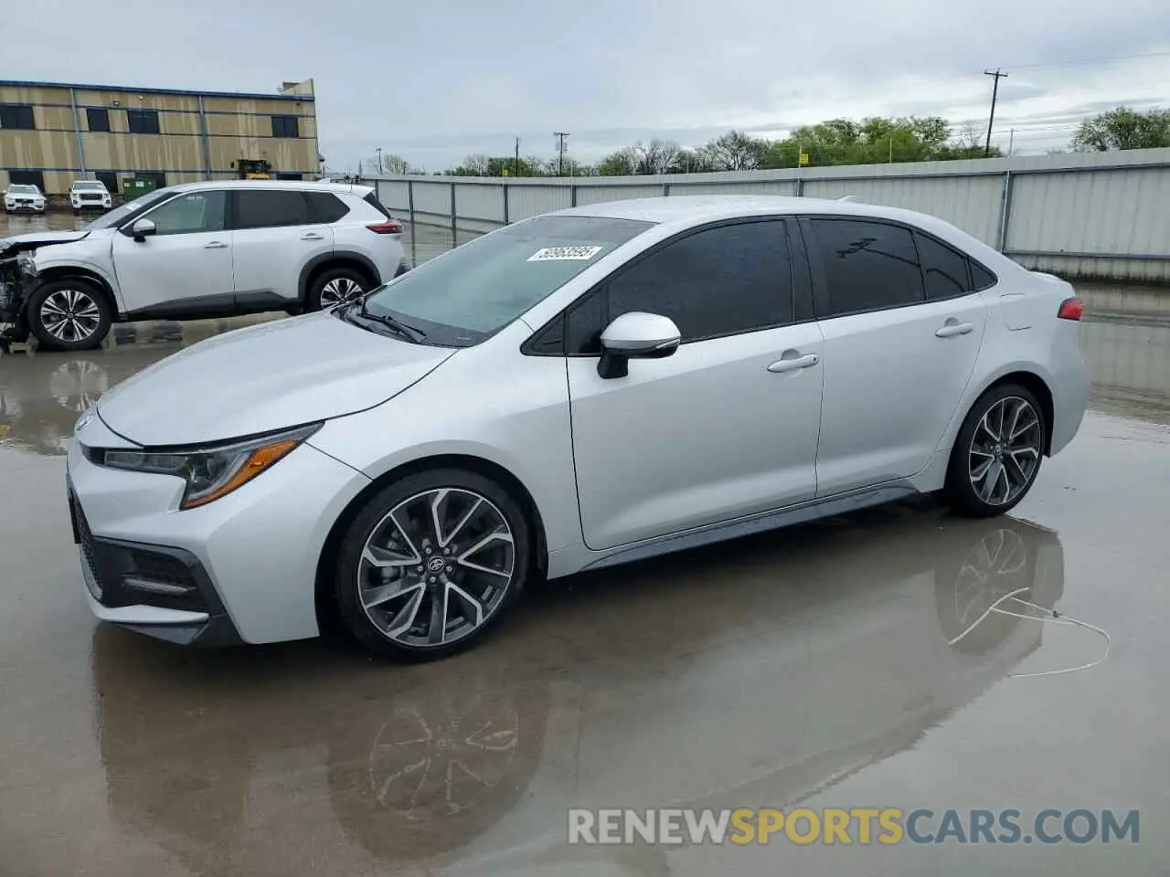 1 Photograph of a damaged car 5YFS4MCE8NP129225 TOYOTA COROLLA 2022