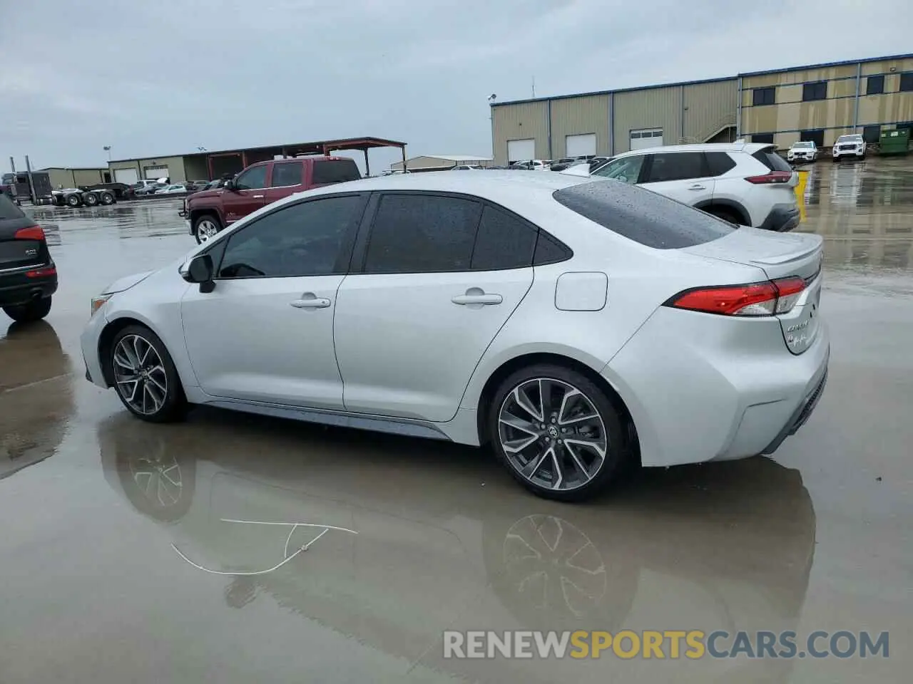 2 Photograph of a damaged car 5YFS4MCE8NP129225 TOYOTA COROLLA 2022