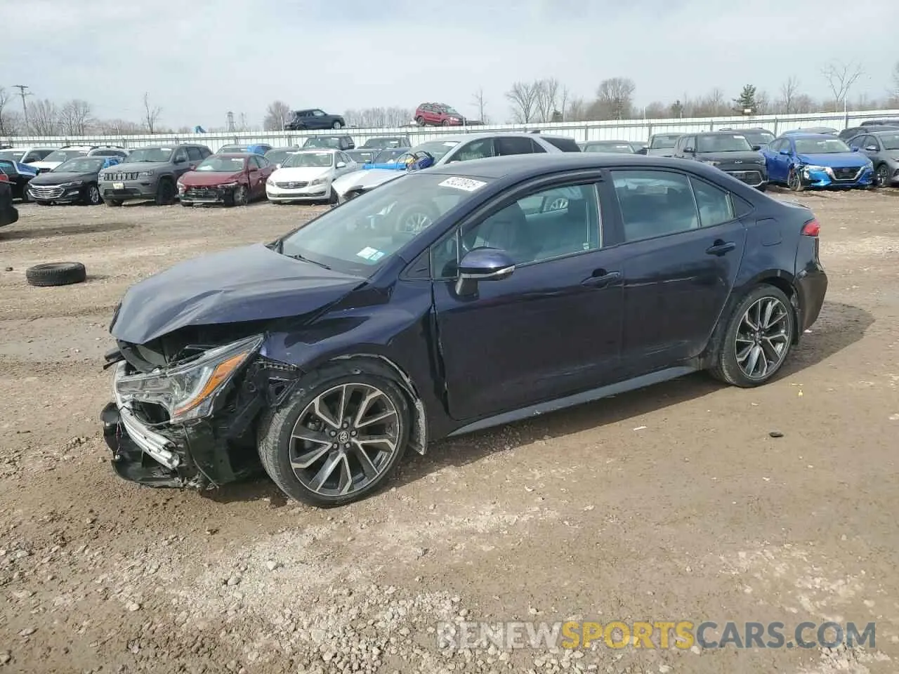 1 Фотография поврежденного автомобиля 5YFS4MCE9NP105838 TOYOTA COROLLA 2022