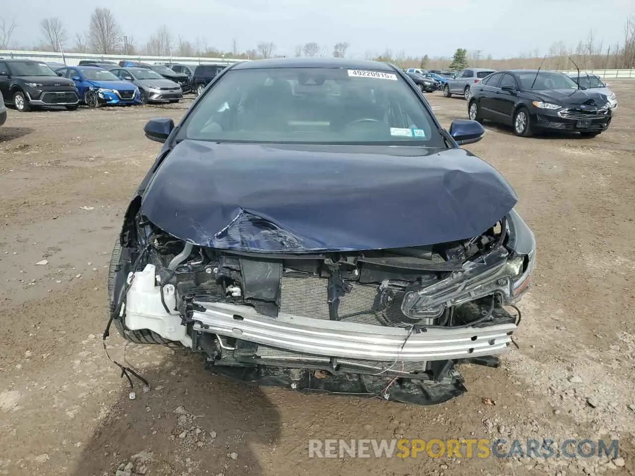 5 Фотография поврежденного автомобиля 5YFS4MCE9NP105838 TOYOTA COROLLA 2022