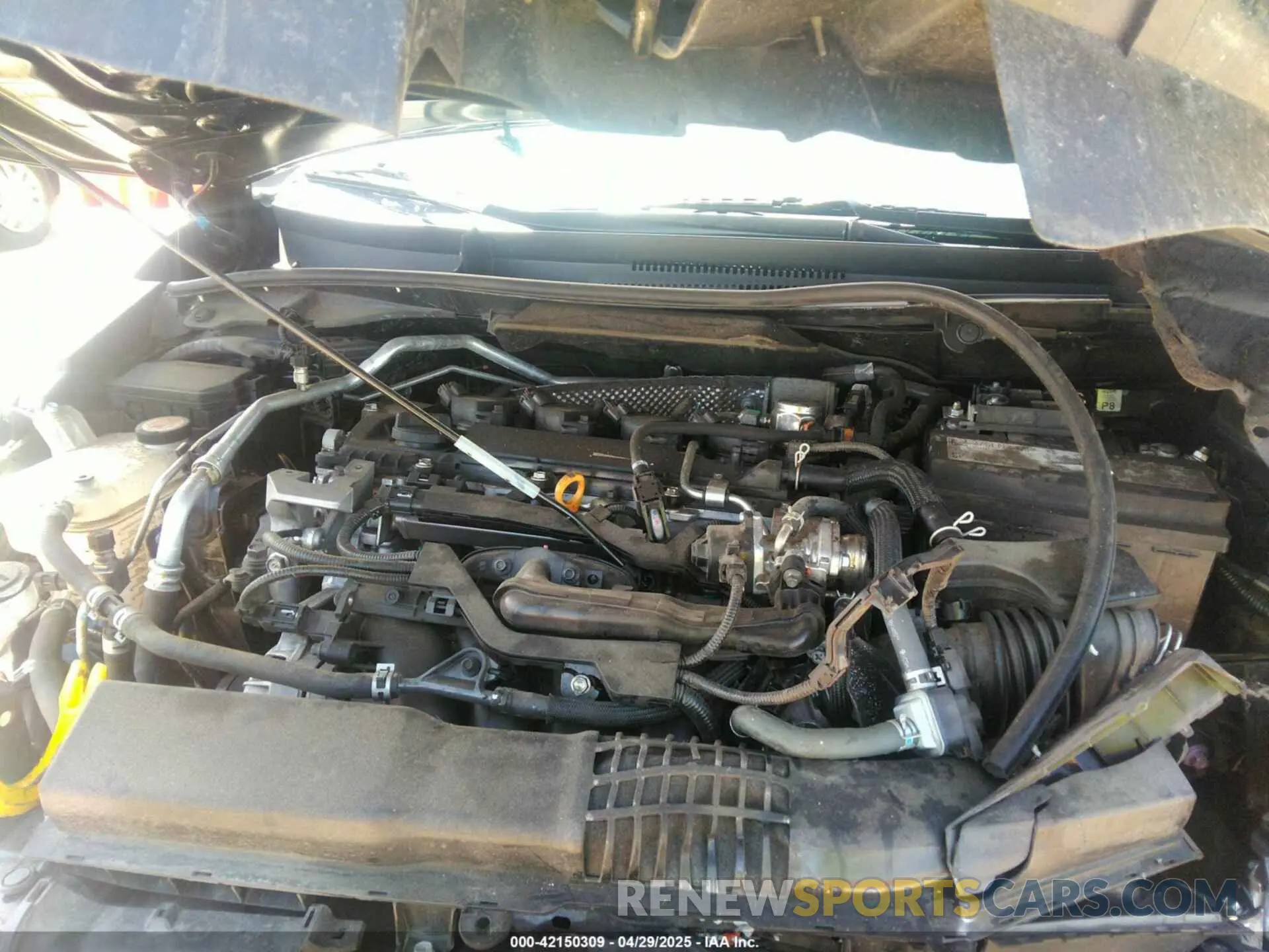 10 Фотография поврежденного автомобиля 5YFS4MCE9NP108397 TOYOTA COROLLA 2022