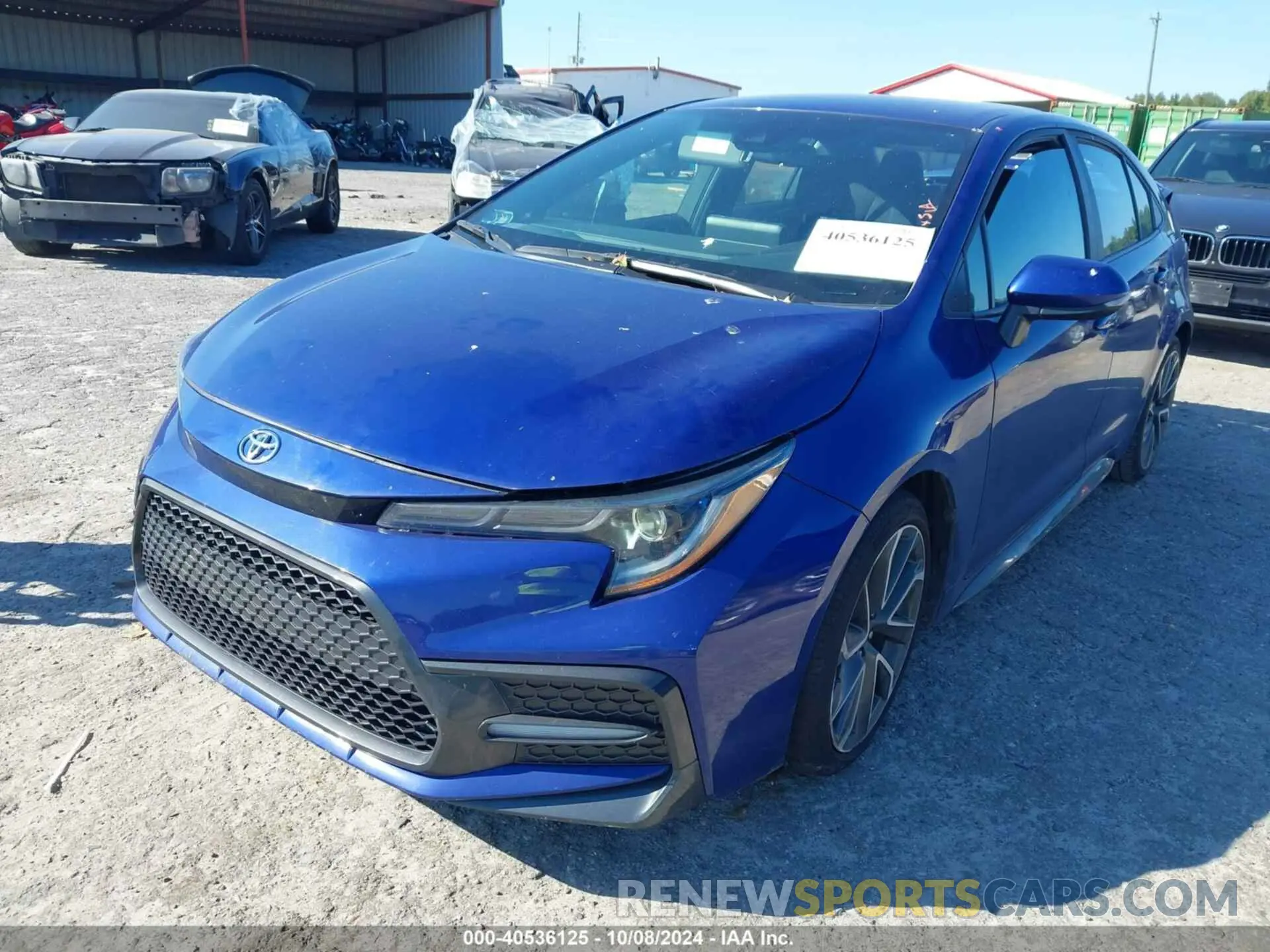 2 Photograph of a damaged car 5YFS4MCE9NP115432 TOYOTA COROLLA 2022