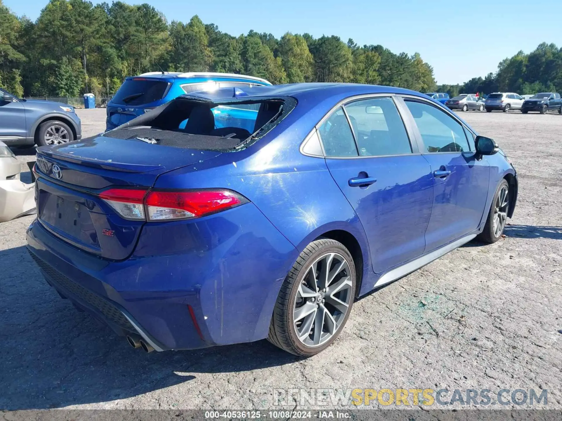 4 Photograph of a damaged car 5YFS4MCE9NP115432 TOYOTA COROLLA 2022