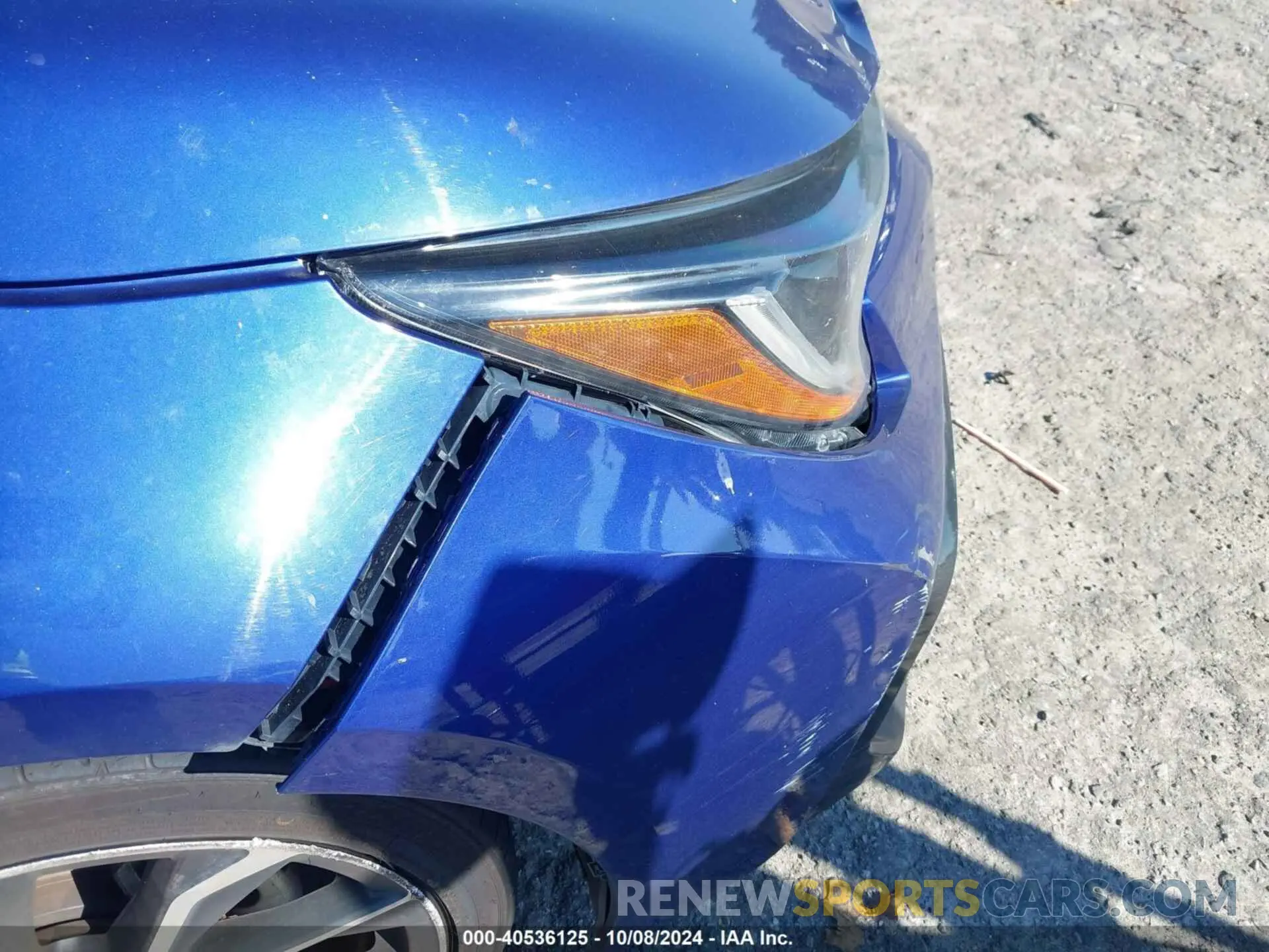 6 Photograph of a damaged car 5YFS4MCE9NP115432 TOYOTA COROLLA 2022
