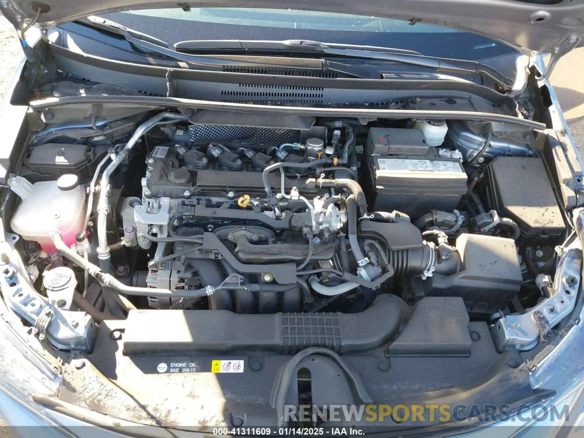 10 Фотография поврежденного автомобиля 5YFS4MCE9NP134837 TOYOTA COROLLA 2022