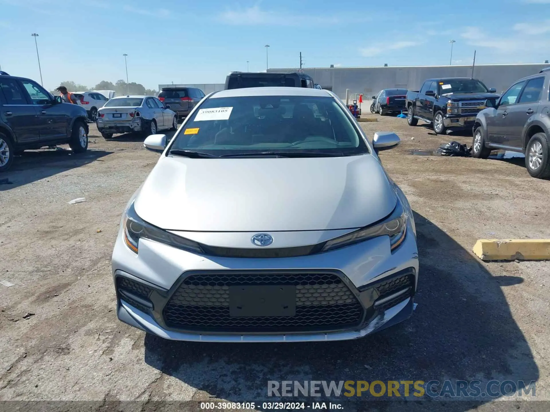 13 Photograph of a damaged car 5YFS4MCEXNP099144 TOYOTA COROLLA 2022
