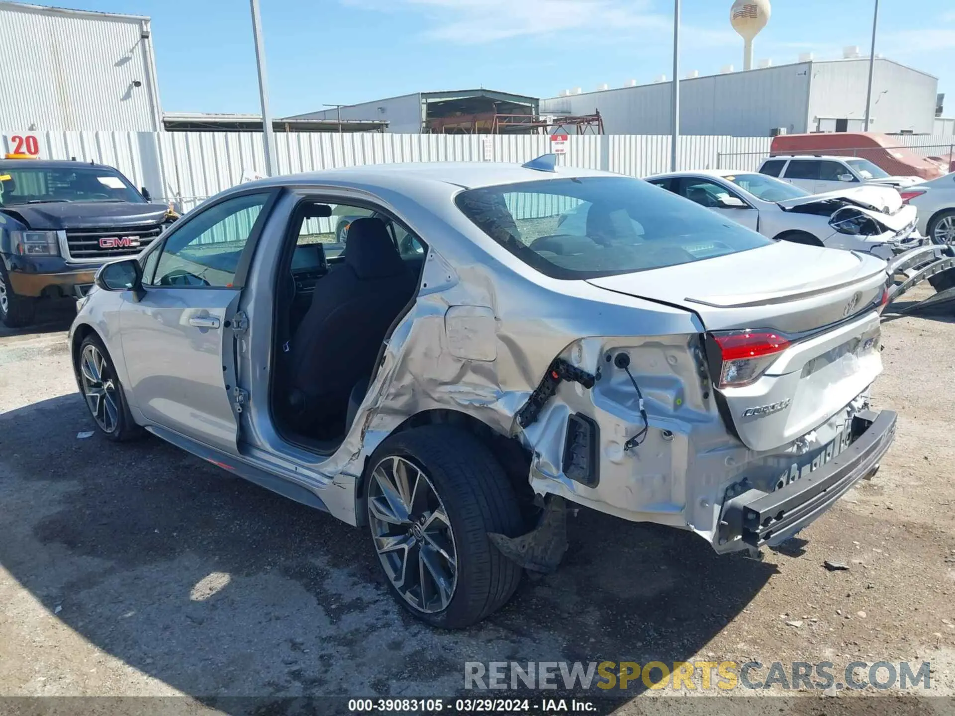 3 Photograph of a damaged car 5YFS4MCEXNP099144 TOYOTA COROLLA 2022