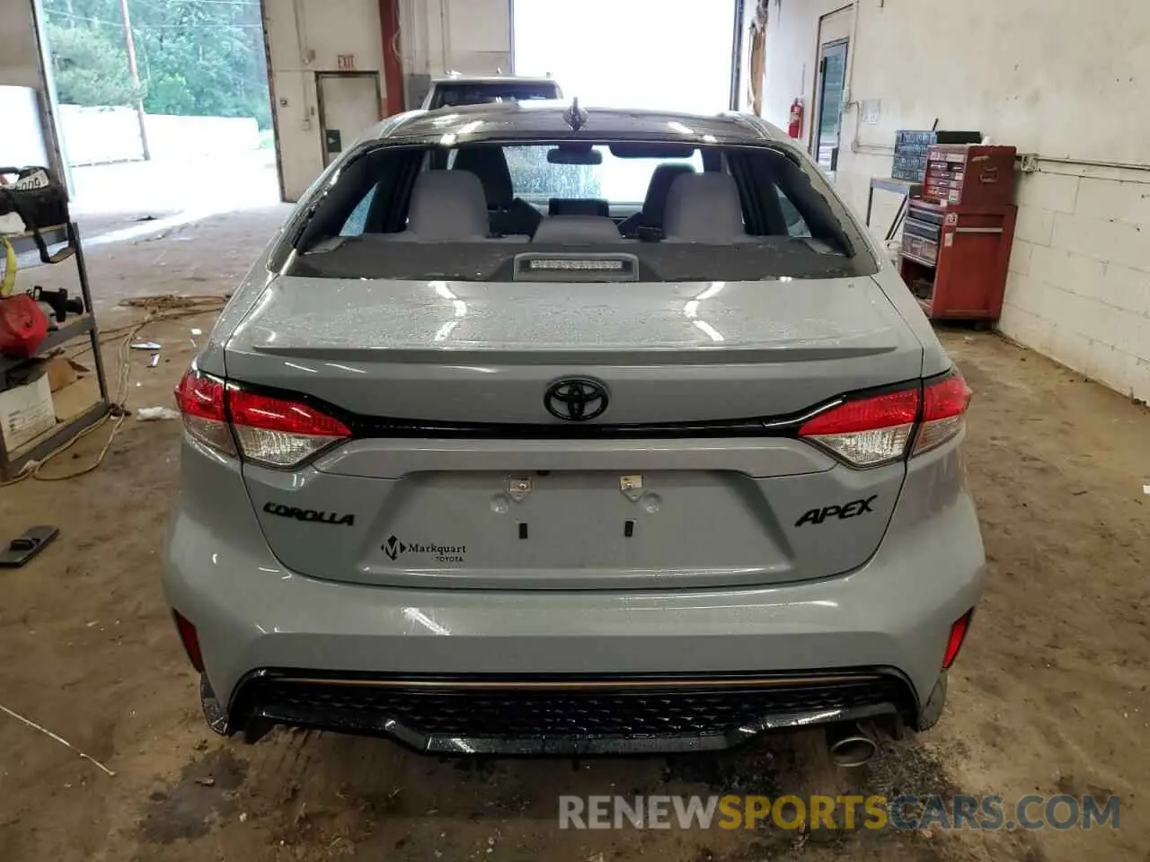 6 Photograph of a damaged car 5YFS4MCEXNP103953 TOYOTA COROLLA 2022