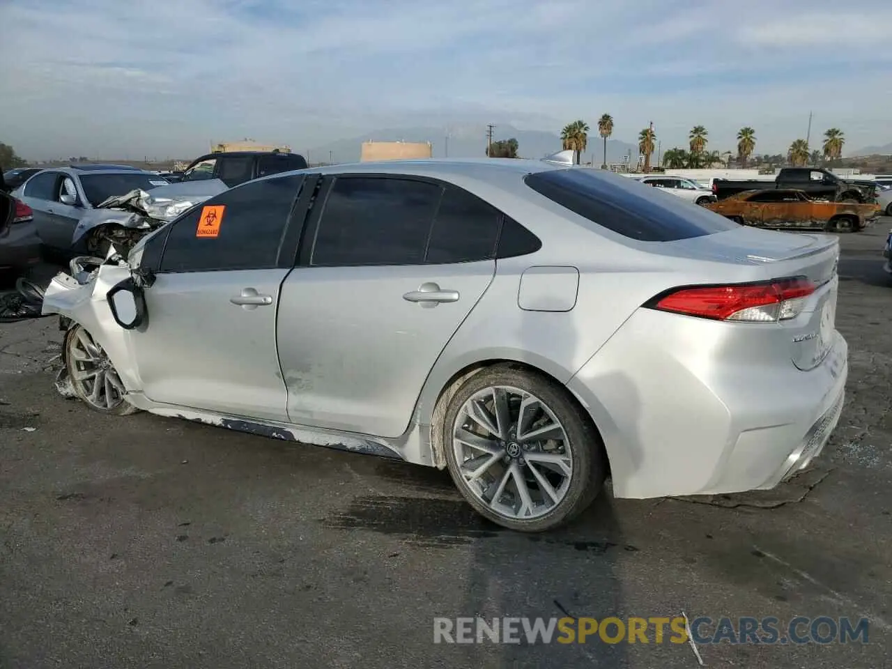 2 Фотография поврежденного автомобиля 5YFS4MCEXNP106724 TOYOTA COROLLA 2022