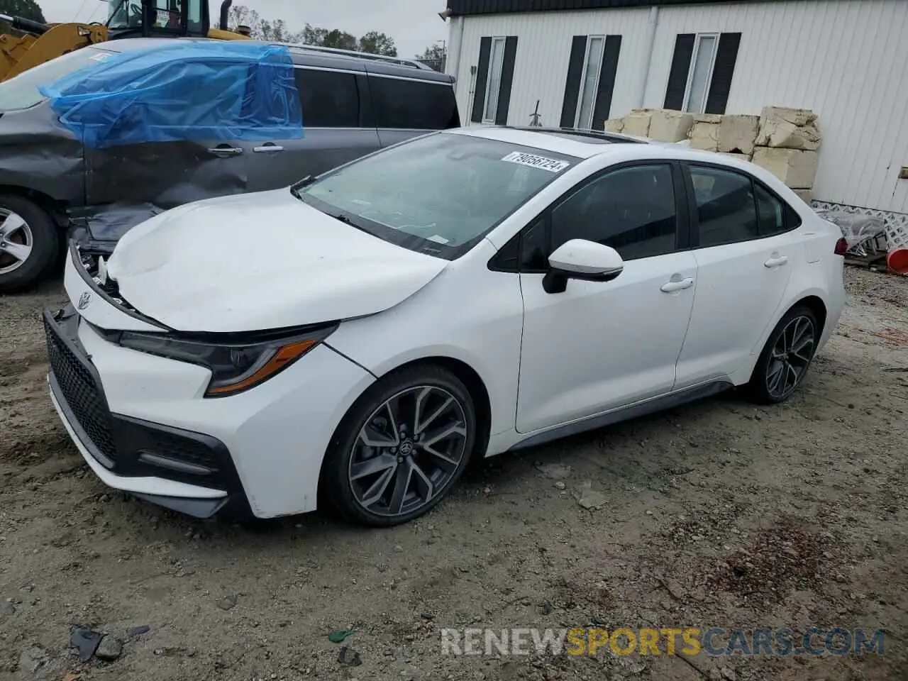 1 Фотография поврежденного автомобиля 5YFT4MCE0NP132284 TOYOTA COROLLA 2022
