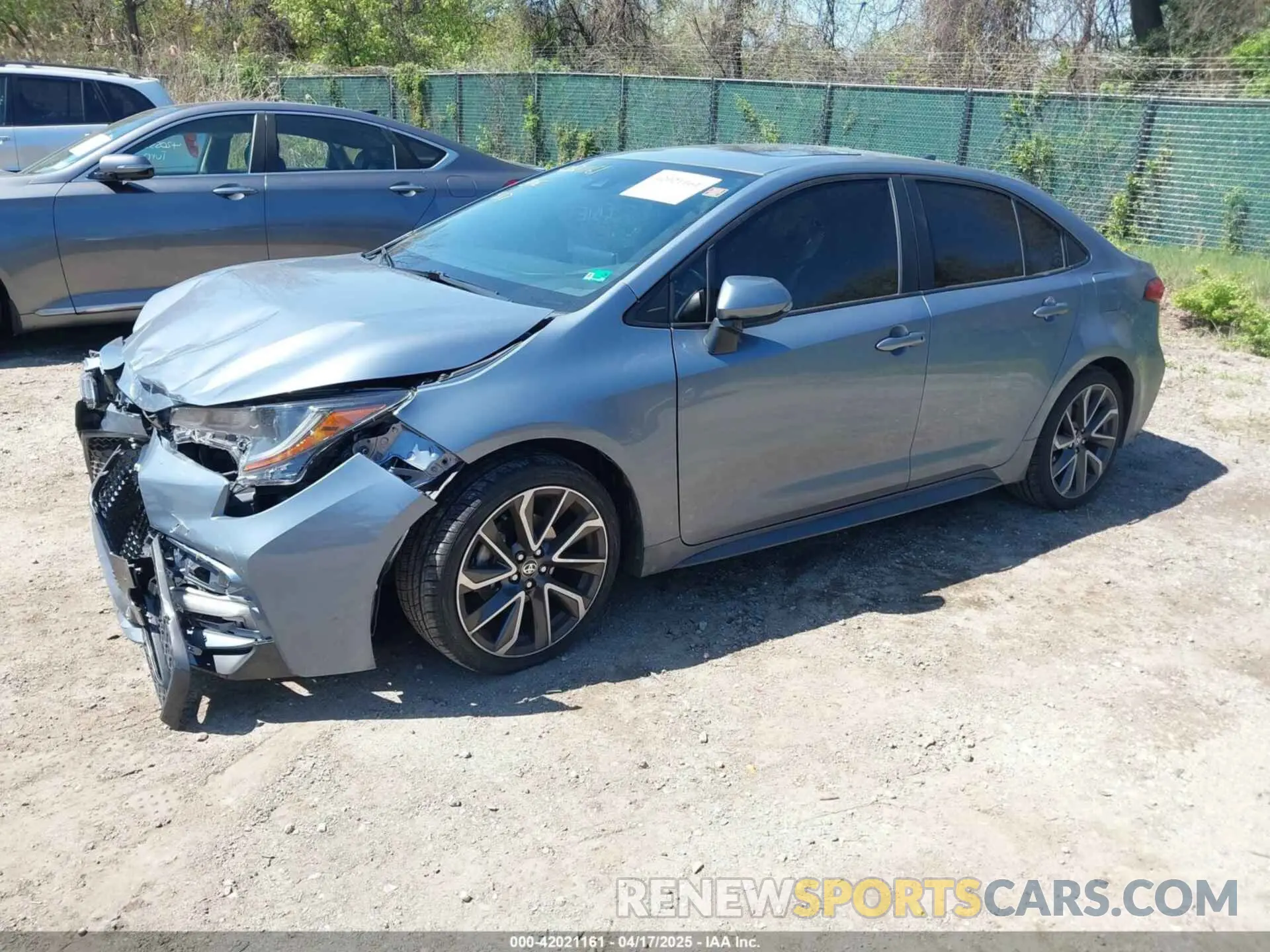 2 Photograph of a damaged car 5YFT4MCE1NP135209 TOYOTA COROLLA 2022