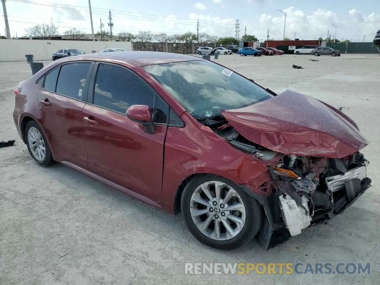 4 Photograph of a damaged car 5YFVPMAE2NP318959 TOYOTA COROLLA 2022