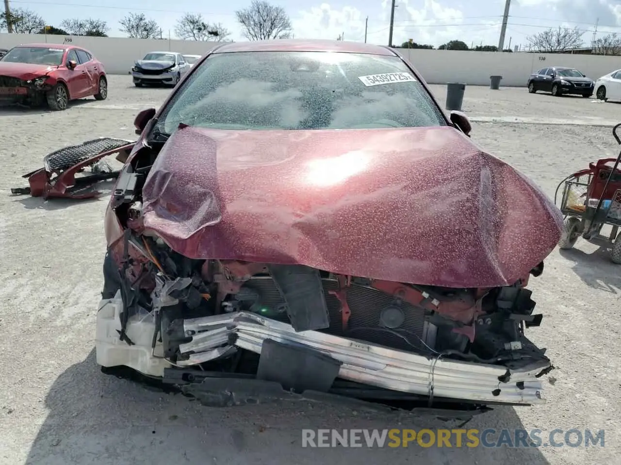 5 Photograph of a damaged car 5YFVPMAE2NP318959 TOYOTA COROLLA 2022