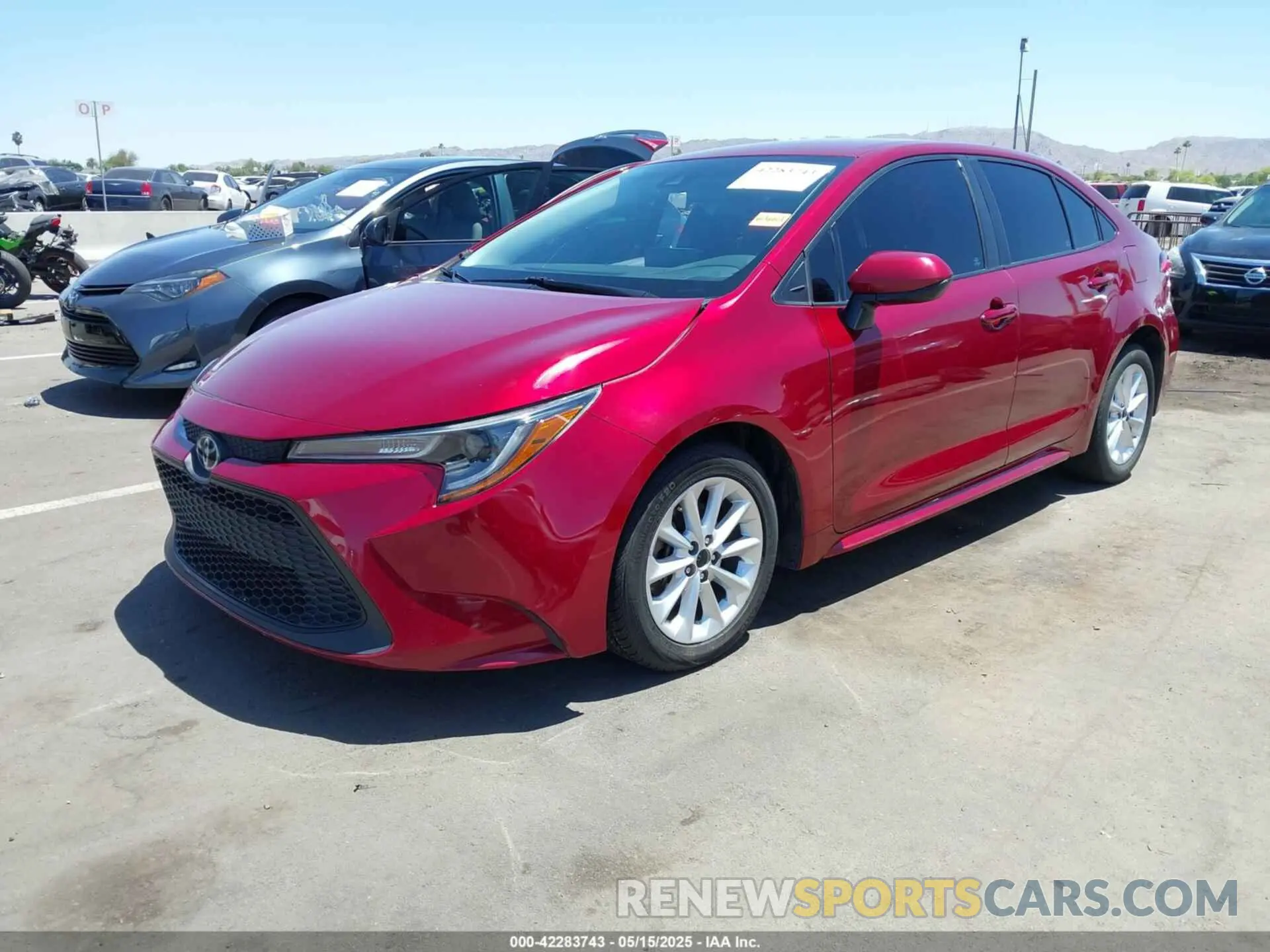 2 Photograph of a damaged car 5YFVPMAE4NP363708 TOYOTA COROLLA 2022
