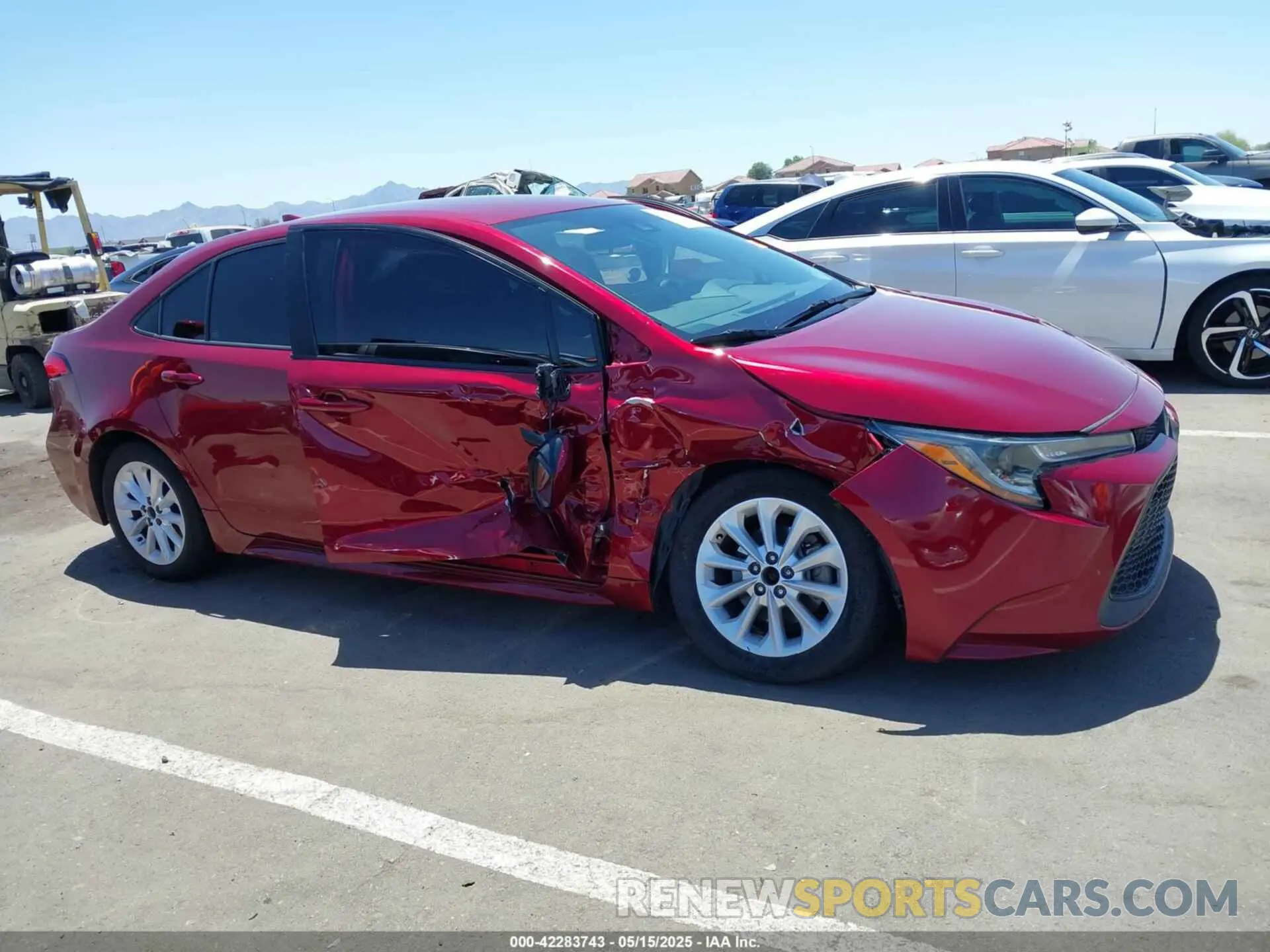 6 Photograph of a damaged car 5YFVPMAE4NP363708 TOYOTA COROLLA 2022
