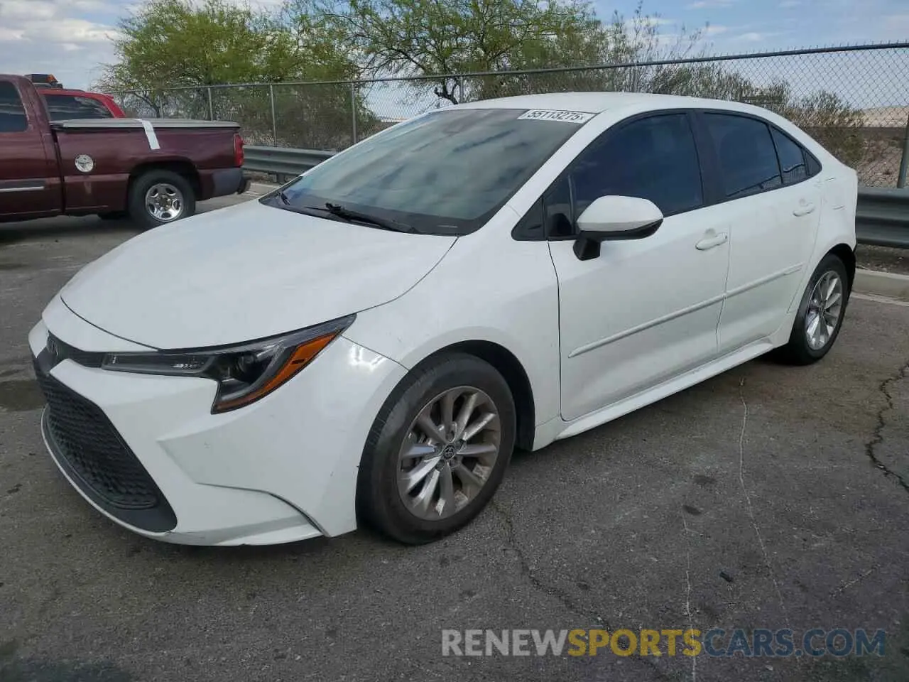 1 Photograph of a damaged car 5YFVPMAE5NP292938 TOYOTA COROLLA 2022