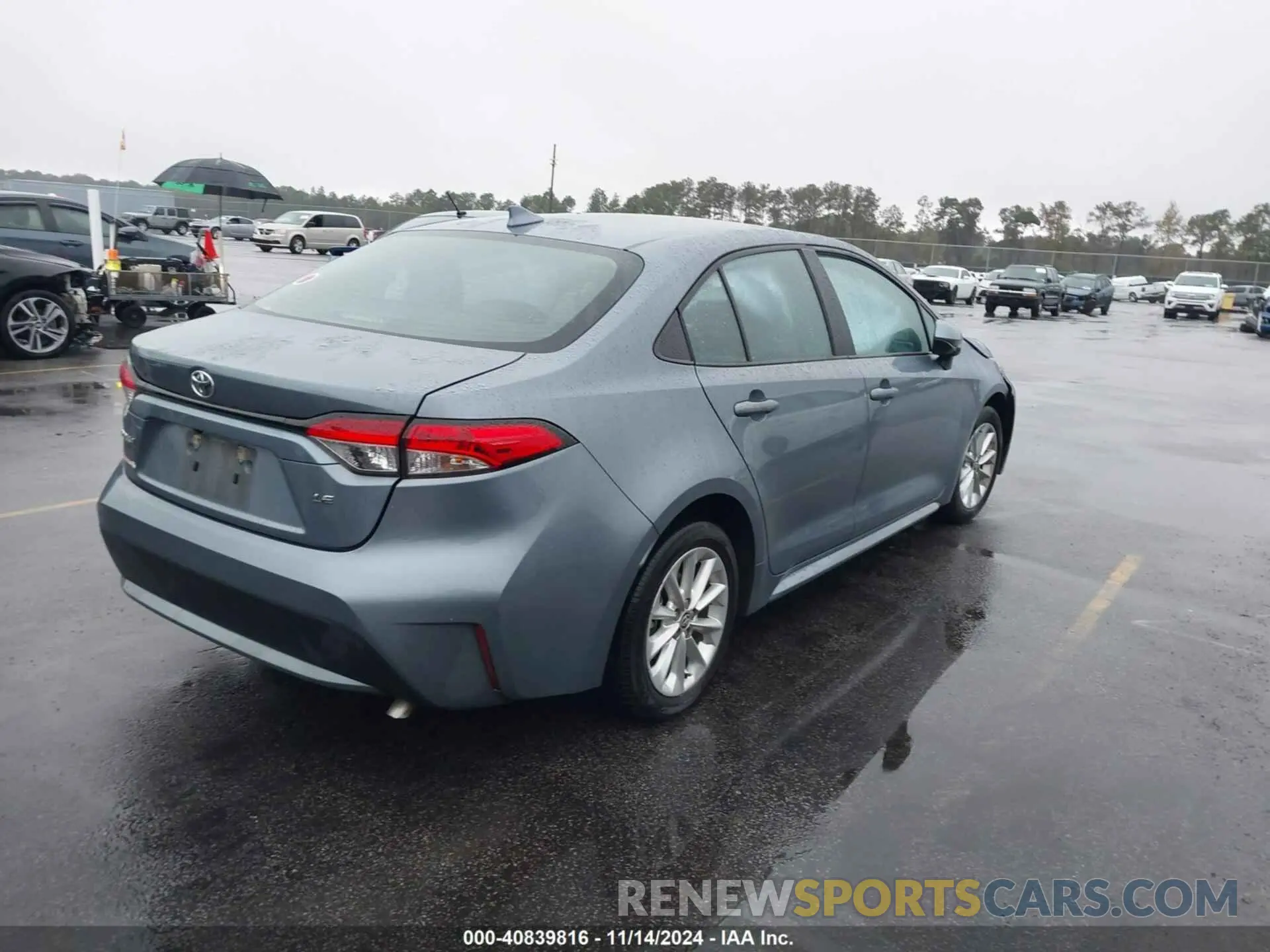 4 Фотография поврежденного автомобиля 5YFVPMAE8NP322143 TOYOTA COROLLA 2022