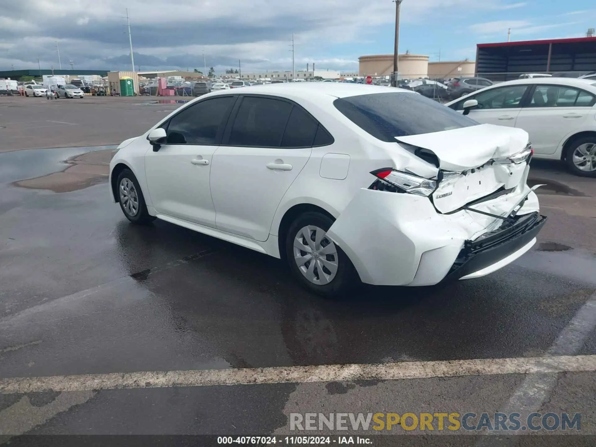 3 Photograph of a damaged car JTDDPMAE4N3024290 TOYOTA COROLLA 2022