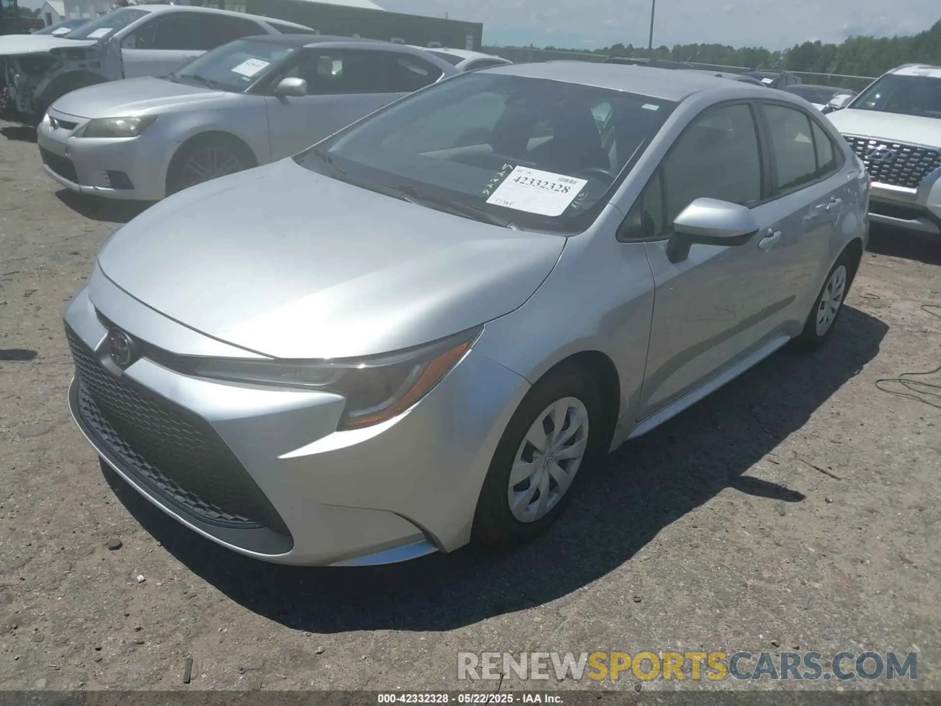 2 Photograph of a damaged car JTDDPMAE7N3013963 TOYOTA COROLLA 2022