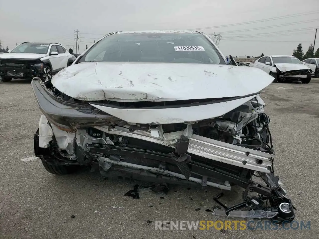 5 Photograph of a damaged car JTDEAMDE0N3008363 TOYOTA COROLLA 2022
