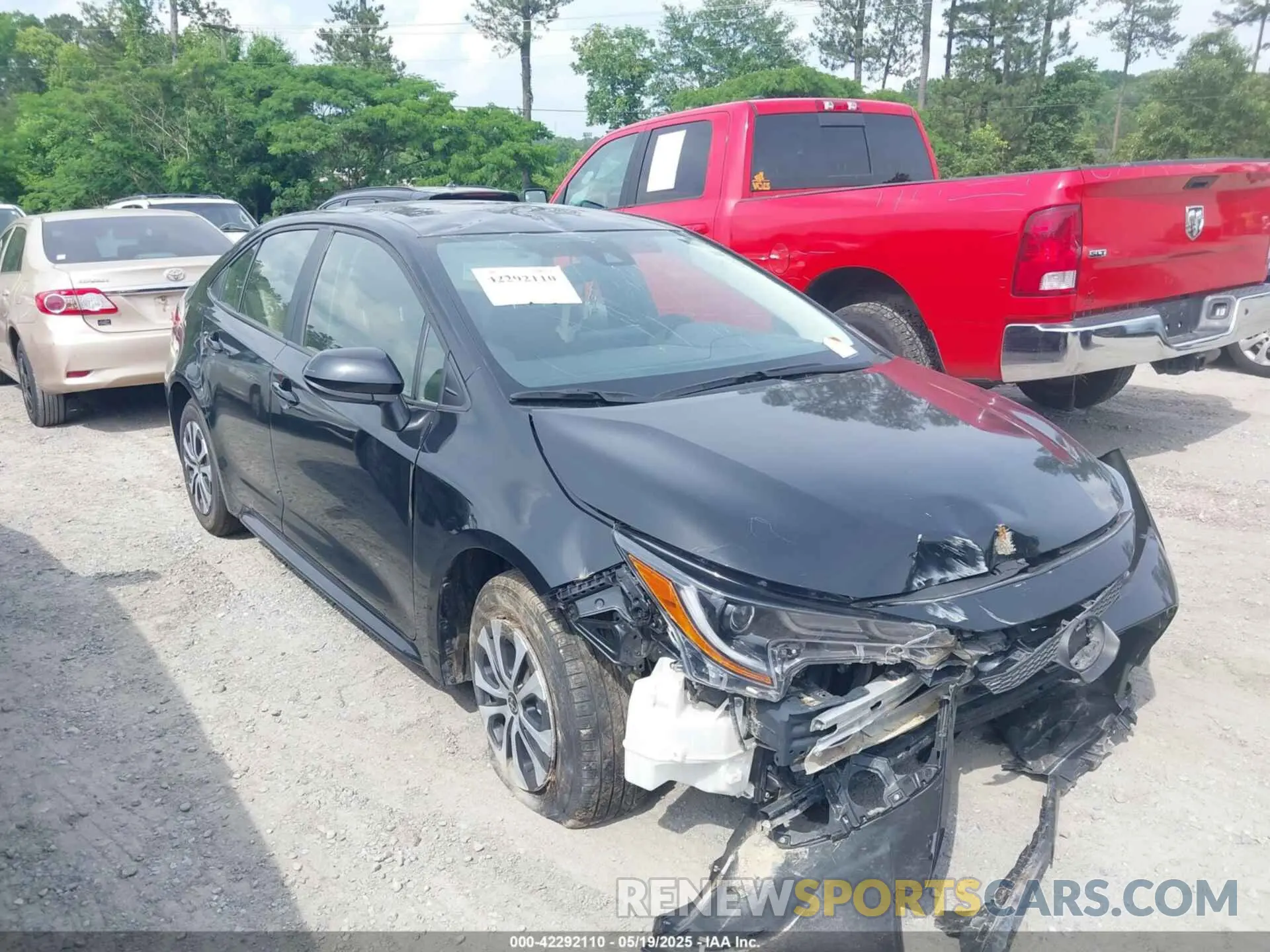 12 Photograph of a damaged car JTDEAMDE0NJ046753 TOYOTA COROLLA 2022