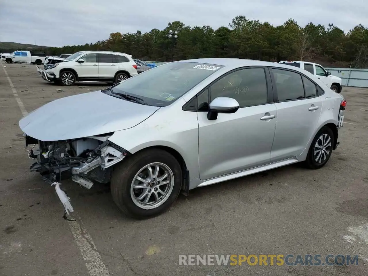 1 Photograph of a damaged car JTDEAMDE0NJ047093 TOYOTA COROLLA 2022