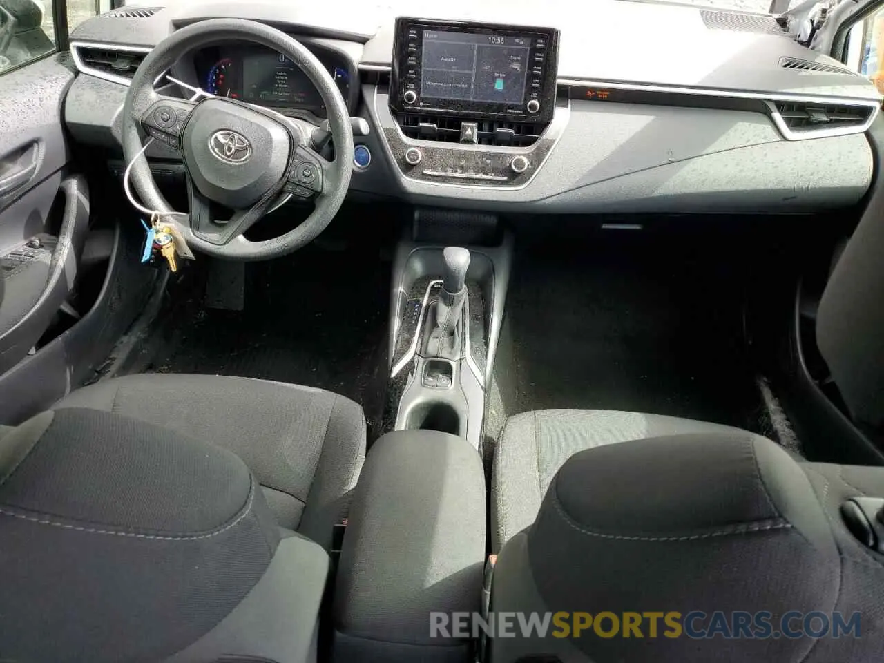 8 Фотография поврежденного автомобиля JTDEAMDE0NJ054349 TOYOTA COROLLA 2022