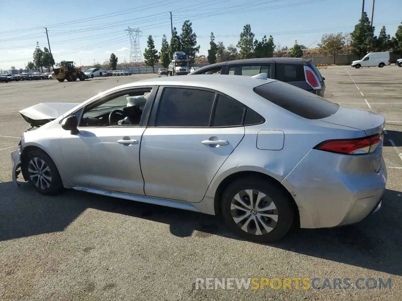 2 Photograph of a damaged car JTDEAMDE0NJ056571 TOYOTA COROLLA 2022