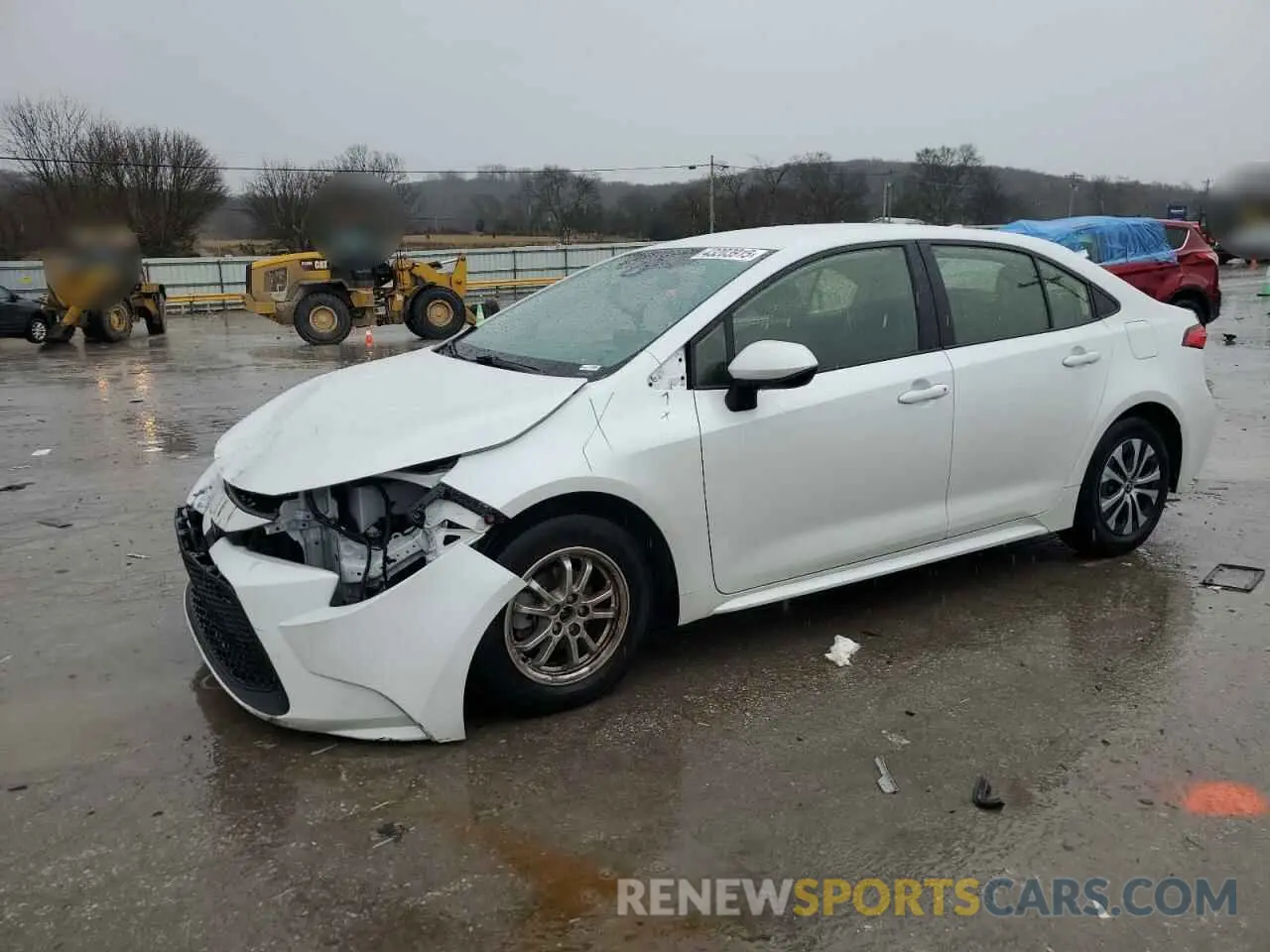 1 Photograph of a damaged car JTDEAMDE1N3001518 TOYOTA COROLLA 2022
