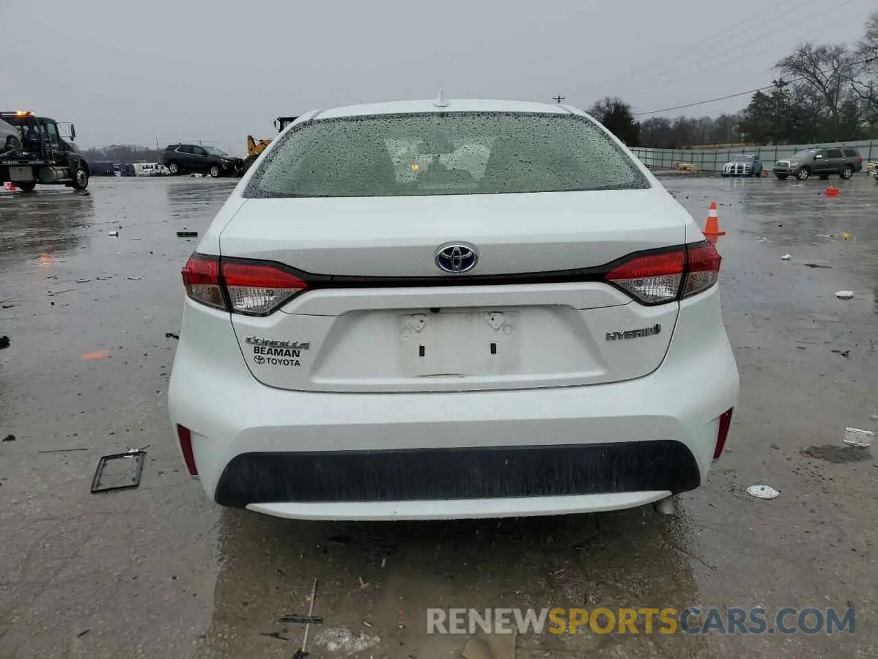 6 Photograph of a damaged car JTDEAMDE1N3001518 TOYOTA COROLLA 2022