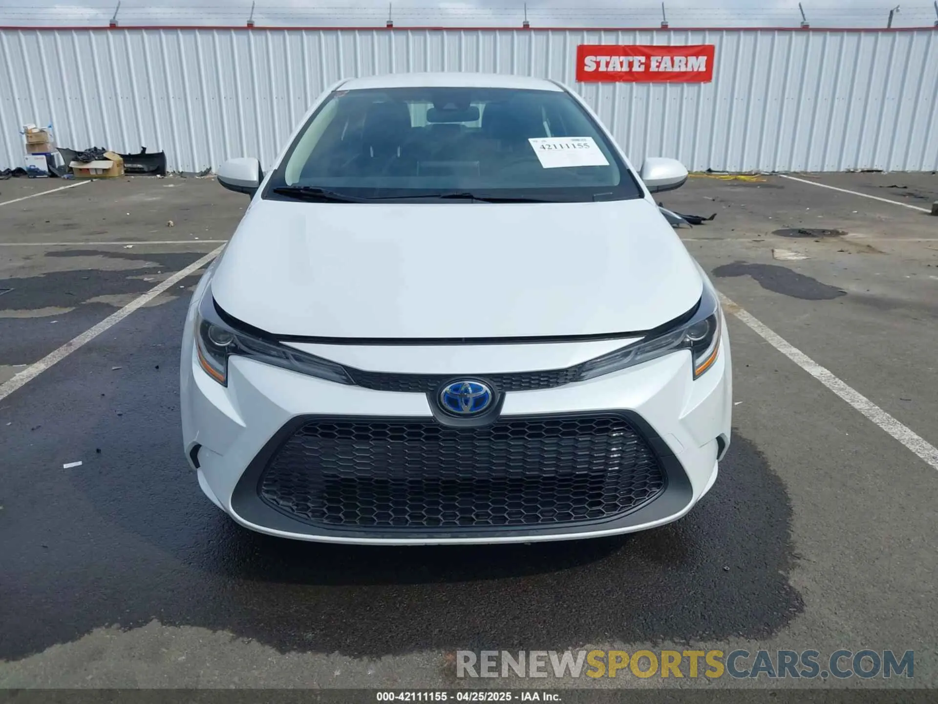 13 Фотография поврежденного автомобиля JTDEAMDE1N3013720 TOYOTA COROLLA 2022