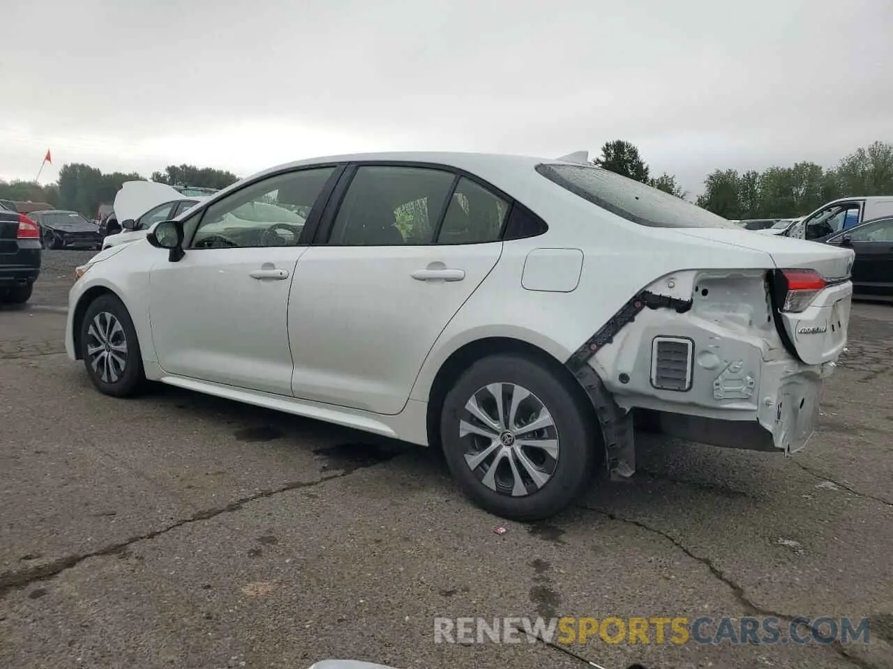 2 Photograph of a damaged car JTDEAMDE2N3012883 TOYOTA COROLLA 2022