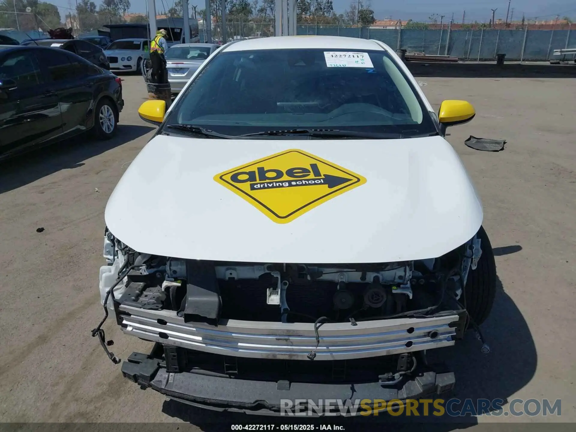 13 Фотография поврежденного автомобиля JTDEAMDE2NJ036337 TOYOTA COROLLA 2022