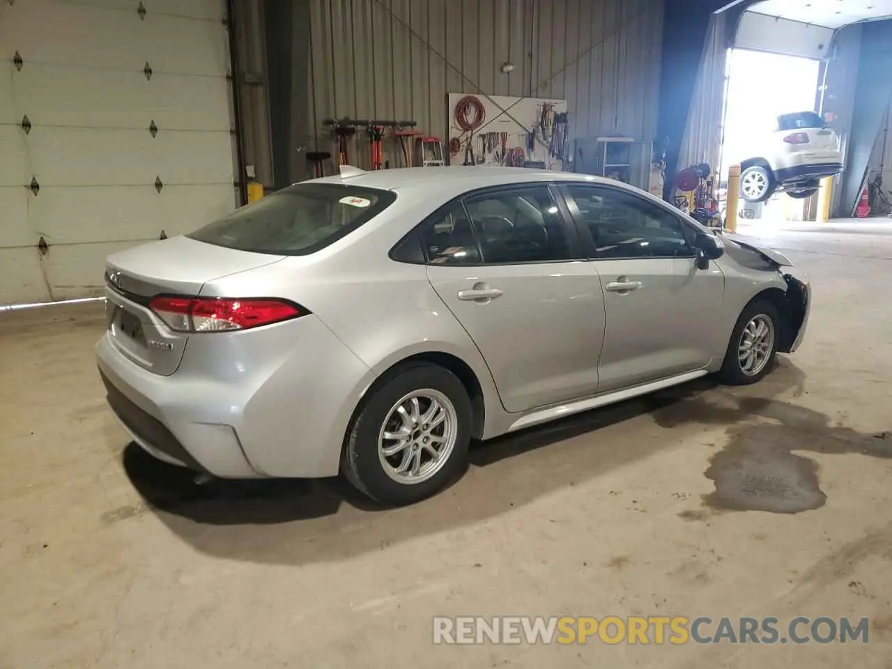 3 Photograph of a damaged car JTDEAMDE2NJ049444 TOYOTA COROLLA 2022