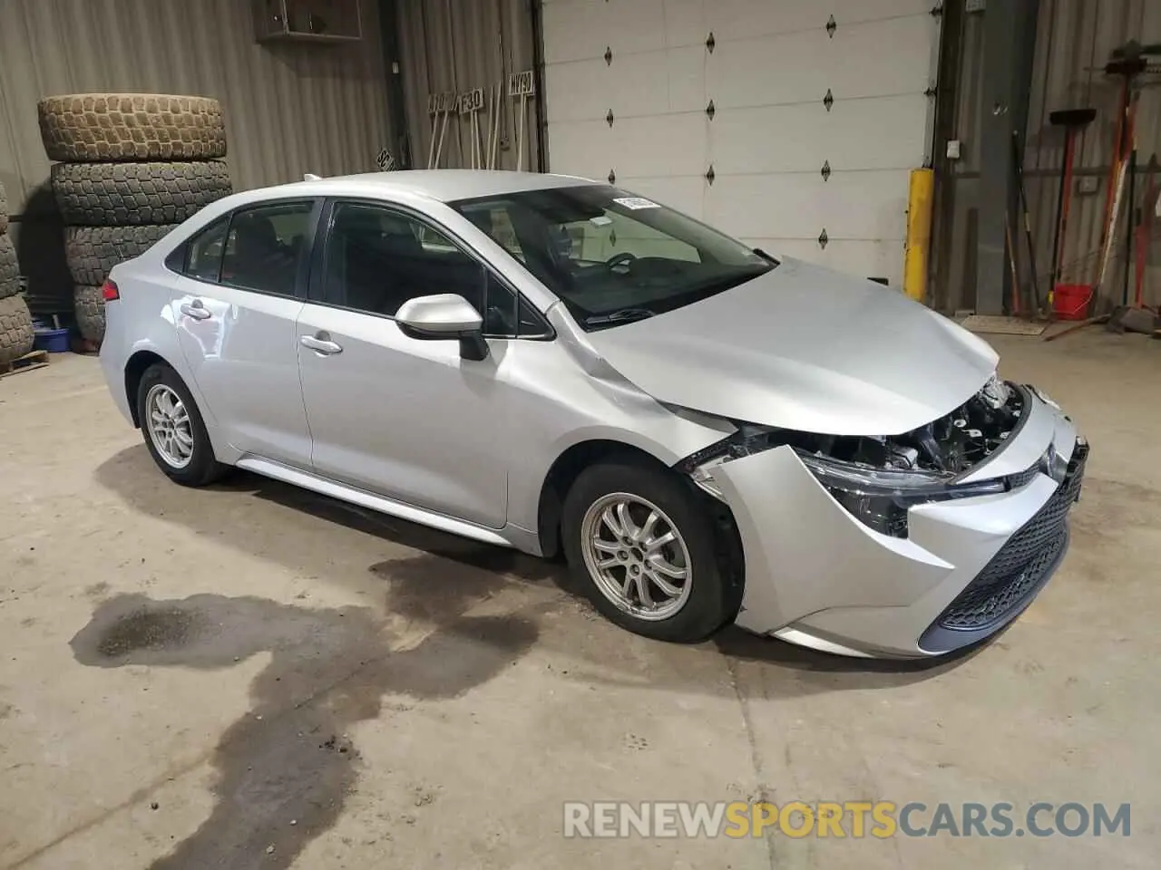 4 Photograph of a damaged car JTDEAMDE2NJ049444 TOYOTA COROLLA 2022