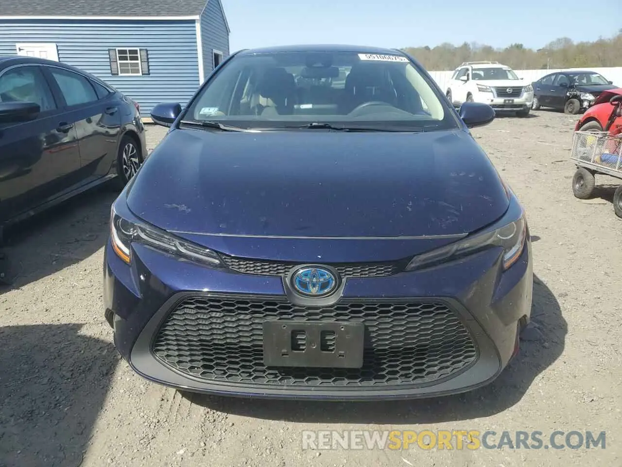 5 Photograph of a damaged car JTDEAMDE2NJ049461 TOYOTA COROLLA 2022