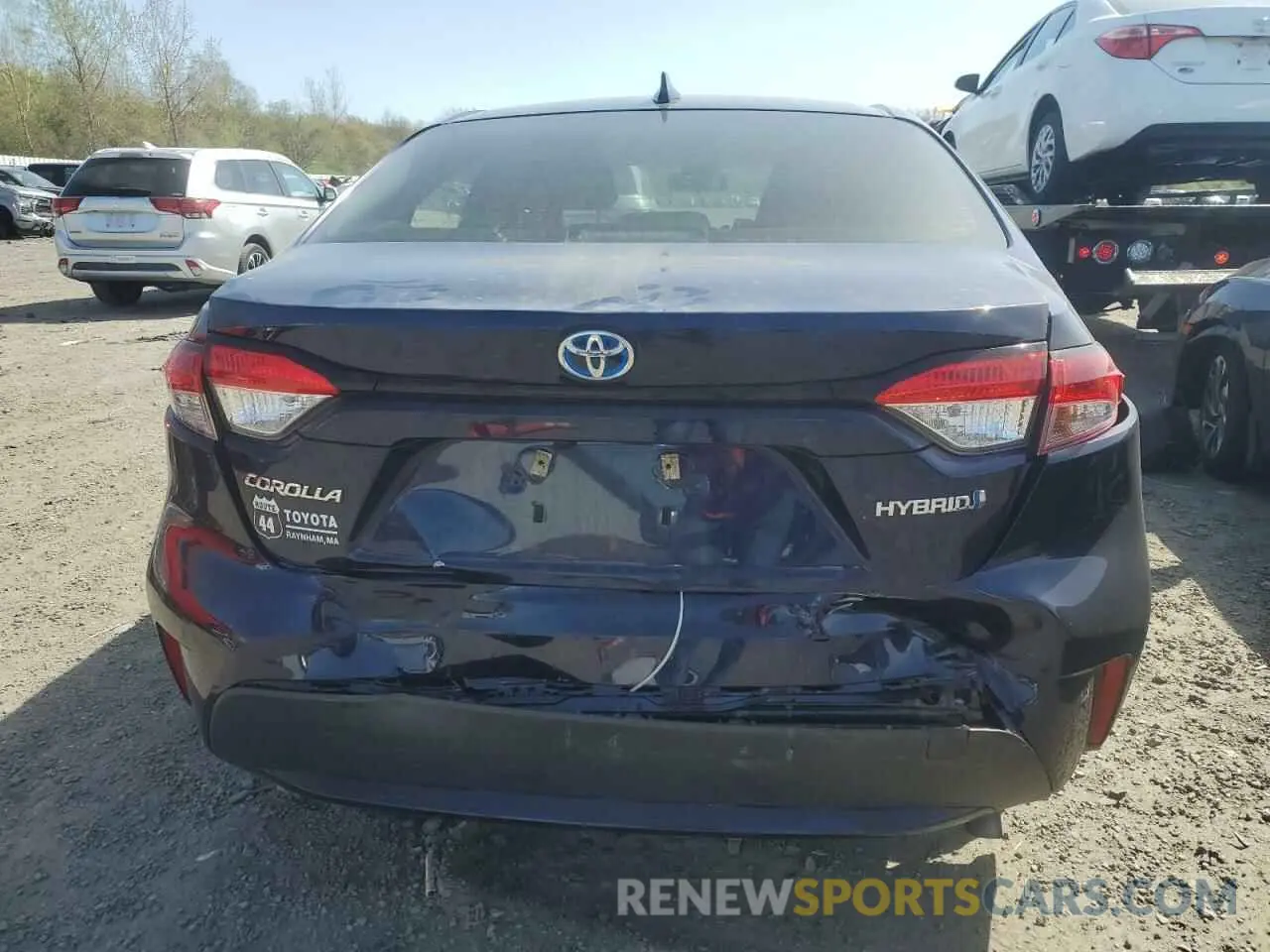 6 Photograph of a damaged car JTDEAMDE2NJ049461 TOYOTA COROLLA 2022