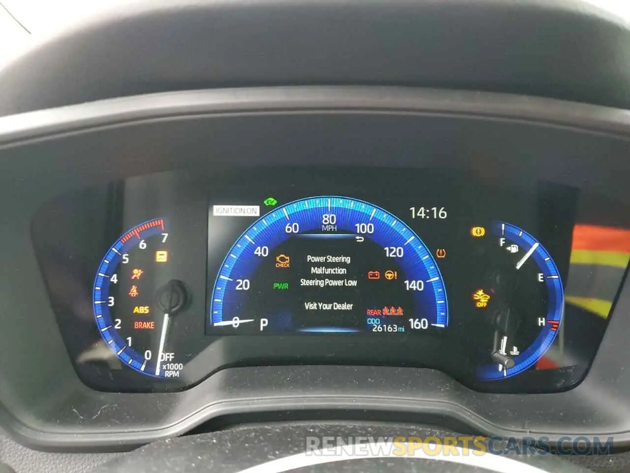 9 Фотография поврежденного автомобиля JTDEAMDE2NJ051324 TOYOTA COROLLA 2022
