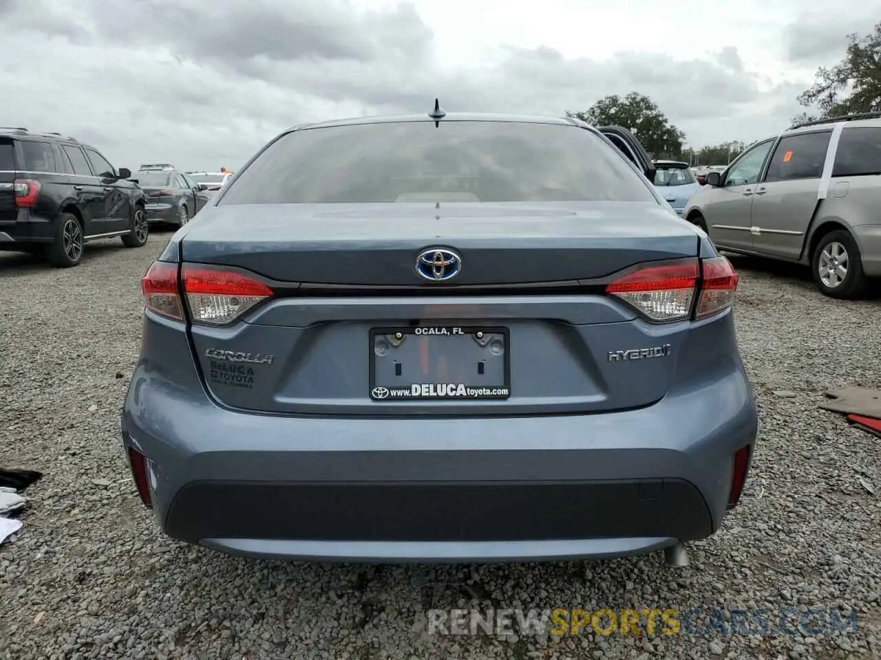 6 Photograph of a damaged car JTDEAMDE2NJ060511 TOYOTA COROLLA 2022