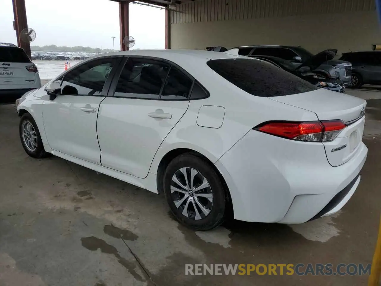 2 Photograph of a damaged car JTDEAMDE3N3002900 TOYOTA COROLLA 2022